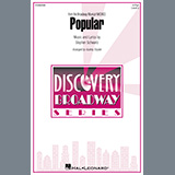 Cover Art for "Popular (arr. Audrey Snyder) (from WICKED)" by Stephen Schwartz